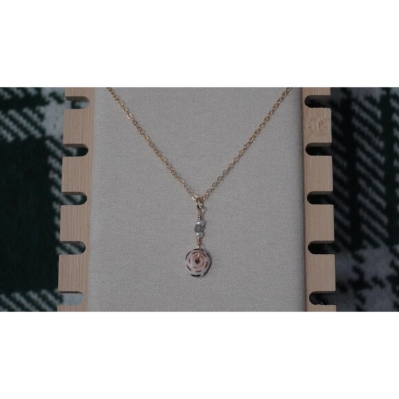 Hebrew Puka Shell Necklace - Picture 5 of 7